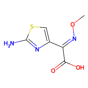 2-(2-Aminothiazole-4-yl)-2-methoxyiminoacetic acid, predominantly syn,65872-41-5