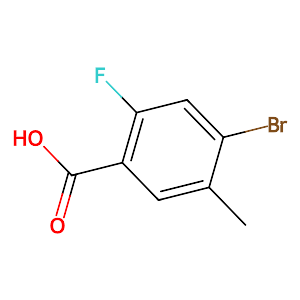 4-Bromo-2-fluoro-5-methylbenzoic acid,415965-24-1