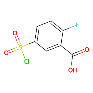 5-(Chlorosulfonyl)-2-fluorobenzoic acid,37098-75-2