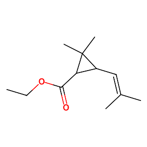 Ethyl chrysanthemumate (mixture of cis/trans),97-41-6