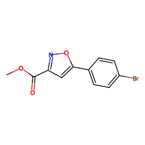 Methyl 5-(4-bromophenyl)isoxazole-3-carboxylate,517870-15-4