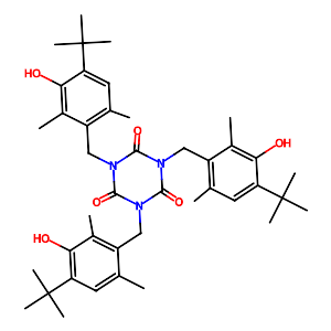 Tris(4-tert-butyl-3-hydroxy-2,6-dimethylbenzyl) isocyanurate,40601-76-1