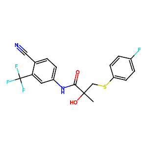 Bicalutamide sulfide,90356-78-8