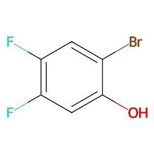 2-Bromo-4,5-difluorophenol,166281-37-4