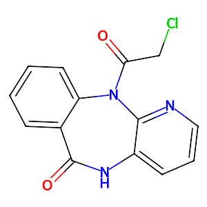 5,11-Dihydro-11-chloroacetyl-6H-pyrido[2,3-b][1,4]benzodiazepine-6-one,28797-48-0