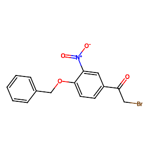 1-(4-(Benzyloxy)-3-nitrophenyl)-2-bromoethanone,43229-01-2