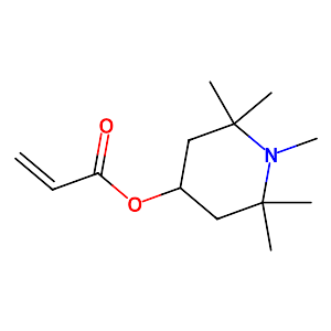 1,2,2,6,6-Pentamethyl-4-piperidyl methacrylate (stabilized with MEHQ),68548-08-3