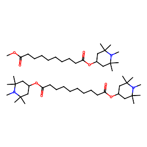 Light stabilizer 292, mixture of bis(1,2,2,6,6-pentamethyl-4-piperidinyl) sebacate and methyl 1,2,2,6,6-pentamethyl-4-piperidyl sebacate (3 : 1 ratio),41556-26-7