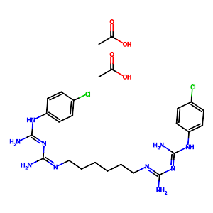Chlorhexidine diacetate,56-95-1