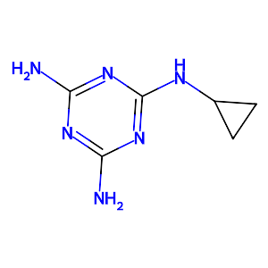 N-Cyclopropyl-2,4,6-triamino-1,3,5-triazine,66215-27-8