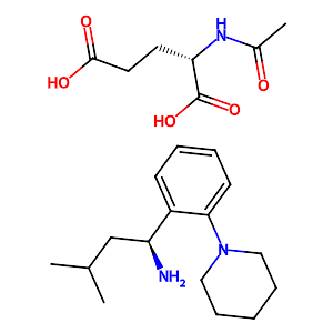 (S,S')-3-Methyl-1-(2-piperidinophenyl)butylamine, N-Acetyl-glutamate Salt,219921-94-5