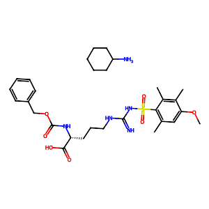 Z-D-Arg(Mtr)-OH·CHA,210557-94-1