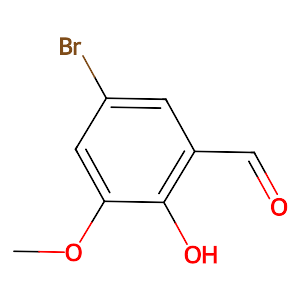 5-Bromo-2-hydroxy-3-methoxybenzaldehyde,5034-74-2