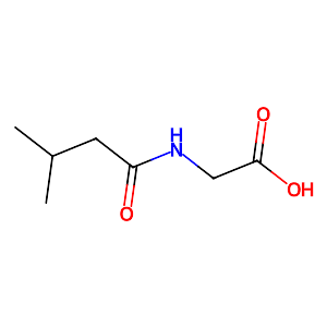 2-(3-Methylbutanamido)acetic acid,16284-60-9