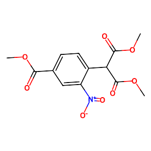 1,3-Dimethyl 2-[4-(methoxycarbonyl)-2-nitrophenyl]propanedioate,1160293-27-5