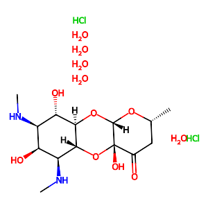 Spectinomycin dihydrochloride pentahydrate,22189-32-8