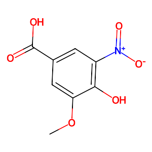 4-Hydroxy-3-methoxy-5-nitrobenzoic acid,15785-54-3