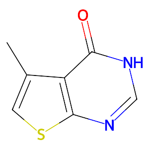 5-Methyl-3,4-dihydrothieno[2,3-d]pyrimid-4-one,43088-64-8