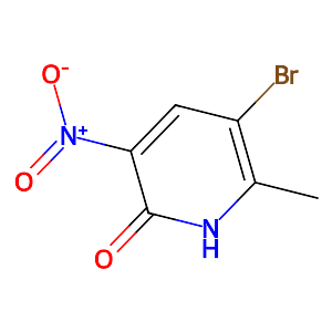 5-Bromo-6-methyl-3-nitro-pyridin-2-ol,186413-74-1