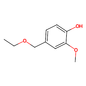 4-(Ethoxymethyl)-2-methoxyphenol,13184-86-6