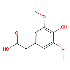 3,5-Dimethoxy-4-hydroxyphenylacetic acid,4385-56-2
