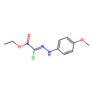 (Z)-Ethyl 2-chloro-2-(2-(4-methoxyphenyl)hydrazono)acetate,27143-07-3