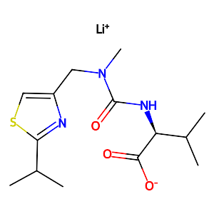 N-((N-Methyl-N-((2-isopropyl-4-thiazolyl)methyl)amino)carbonyl)-L-valine lithium salt,201409-23-6
