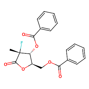 ((2R,3R,4R)-3-(Benzoyloxy)-4-fluoro-4-methyl-5-oxotetrahydrofuran-2-yl)methyl benzoate,874638-80-9