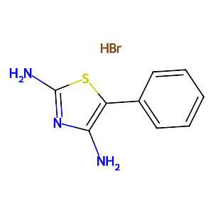 2,4-diamino-5-phenyl-thiazol monohydrobromide,6020-54-8