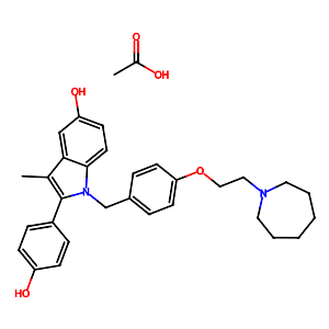 Bazedoxifene acetate,198481-33-3