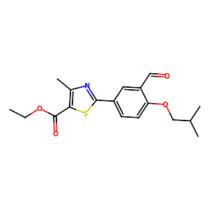 Ethyl 2-(3-formyl-4-isobutoxyphenyl)-4-methylthiazole-5-carboxylate,161798-03-4