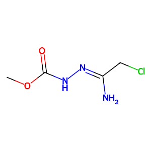 Methyl 2-(2-chloro-1-iminoethyl)hydrazinecarboxylate,155742-64-6