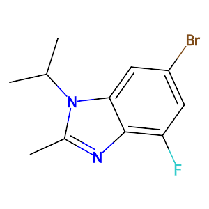 6-Bromo-4-fluoro-1-isopropyl-2-methyl-1H-benzo[d]imidazole,1231930-33-8