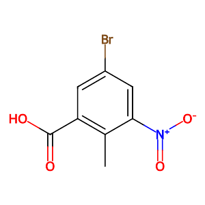 5-Bromo-2-methyl-3-nitrobenzoic acid,107650-20-4