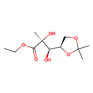 2-C-Methyl-4,5-O-(1-methylethylidene)-D-arabinonic acid ethyl ester,93635-76-8