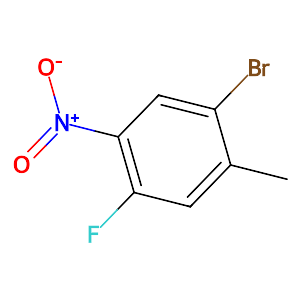 1-Bromo-4-fluoro-2-methyl-5-nitrobenzene,170098-98-3