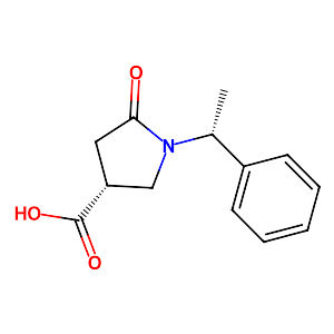 (3R)-5-Oxo-1-[(1R)-1-phenylethyl]pyrrolidine-3-carboxylic acid,99735-43-0