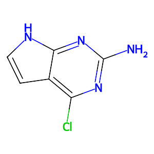 4-Chloro-7H-pyrrolo[2,3-d]pyrimidin-2-amine,84955-31-7