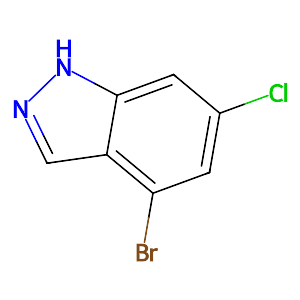 4-Bromo-6-chloro-1H-indazole,885519-03-9