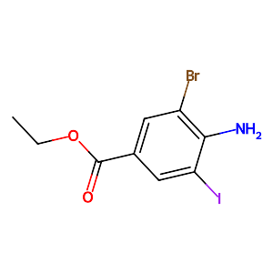 4-Amino-3-bromo-5-iodobenzoic acid ethyl ester,437707-51-2