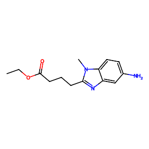 Ethyl 4-(5-amino-1-methyl-1H-1,3-benzimidazol-2-yl)butanoate,3543-73-5