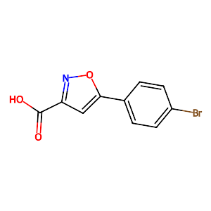 5-(4-Bromophenyl)isoxazole-3-carboxylic acid,33282-23-4