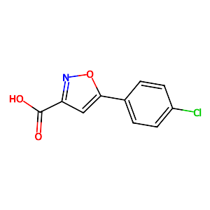 5-(4-Chlorophenyl)isoxazole-3-carboxylic acid,33282-22-3