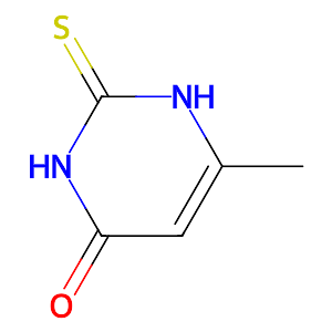 6-Methyl-2-thiouracil,56-04-2