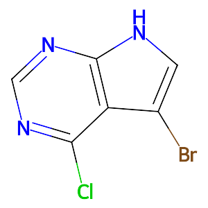 7-Bromo-6-chloro-7-deazapurine,22276-95-5