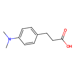 3-(4-Dimethylaminophenyl)propionic acid,73718-09-9