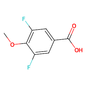 3,5-Difluoro-4-methoxybenzoic acid,319-60-8