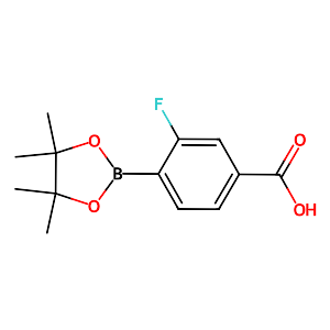 4-Carboxy-2-fluorophenylboronic acid pinacol ester,1050423-87-4