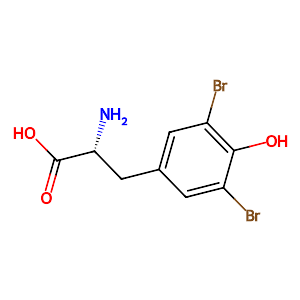 3,5-Dibromo-D-tyrosine,50299-42-8