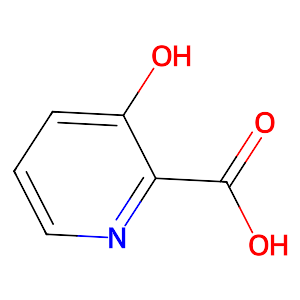 3-Hydroxy-2-pyridinecarboxylic acid,874-24-8